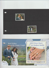 Isle of Man 2018 HRH Prince Harry Ms Meghan Markle Royal Engagement p/pack MNH