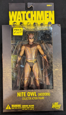 DC Direct Watchmen Movie Nite Owl Modern Action Figure NIB