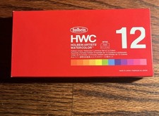 Holbein HWC Artists’ Watercolor - .17 Fl Oz/5ml - W794 - 12 Colors - Brand New