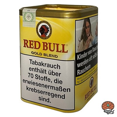 Red Bull Gold Blend Feinschnitttabak/Zigarettentabak 120g Dose