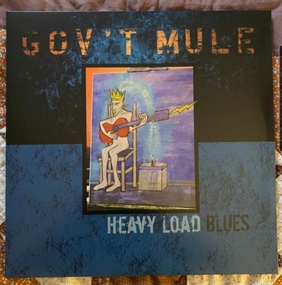 Gov't Mule-Heavy Load Blues 2lp Vinyl 180g, New FACTORY SEALED