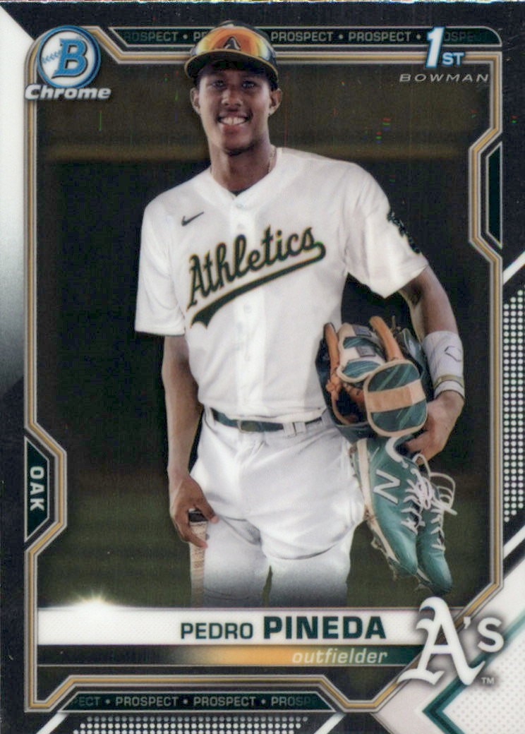 2021 Bowman Chrome Prospects #BCP216 Pedro Pineda