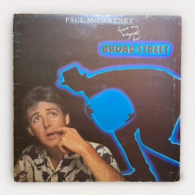 Paul McCartney Give My  Regards To Broadstreet Schöne LP!