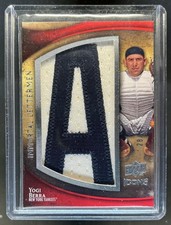 2009 Upper Deck Icons Yogi Berra Immortal Lettermen Patch VAR #/45 Yankees