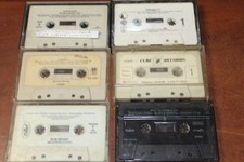 LOT OF 6 CLASSIC ROCK CASSETTE TAPES NO PAPERWORK  SEE LIST 