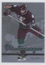2005-06 Fleer Ultra Ice Medallion 26/100 Rob Niedermayer #4 0f2