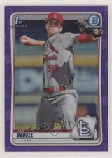 2020 Bowman Draft Chrome Purple Refractor /250 Ian Bedell #BD-100 fo7