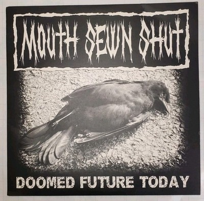 Mouth Sewn Shut ''Doomed Future Today'' LP - Limited Edition Blue Splatter Vinyl