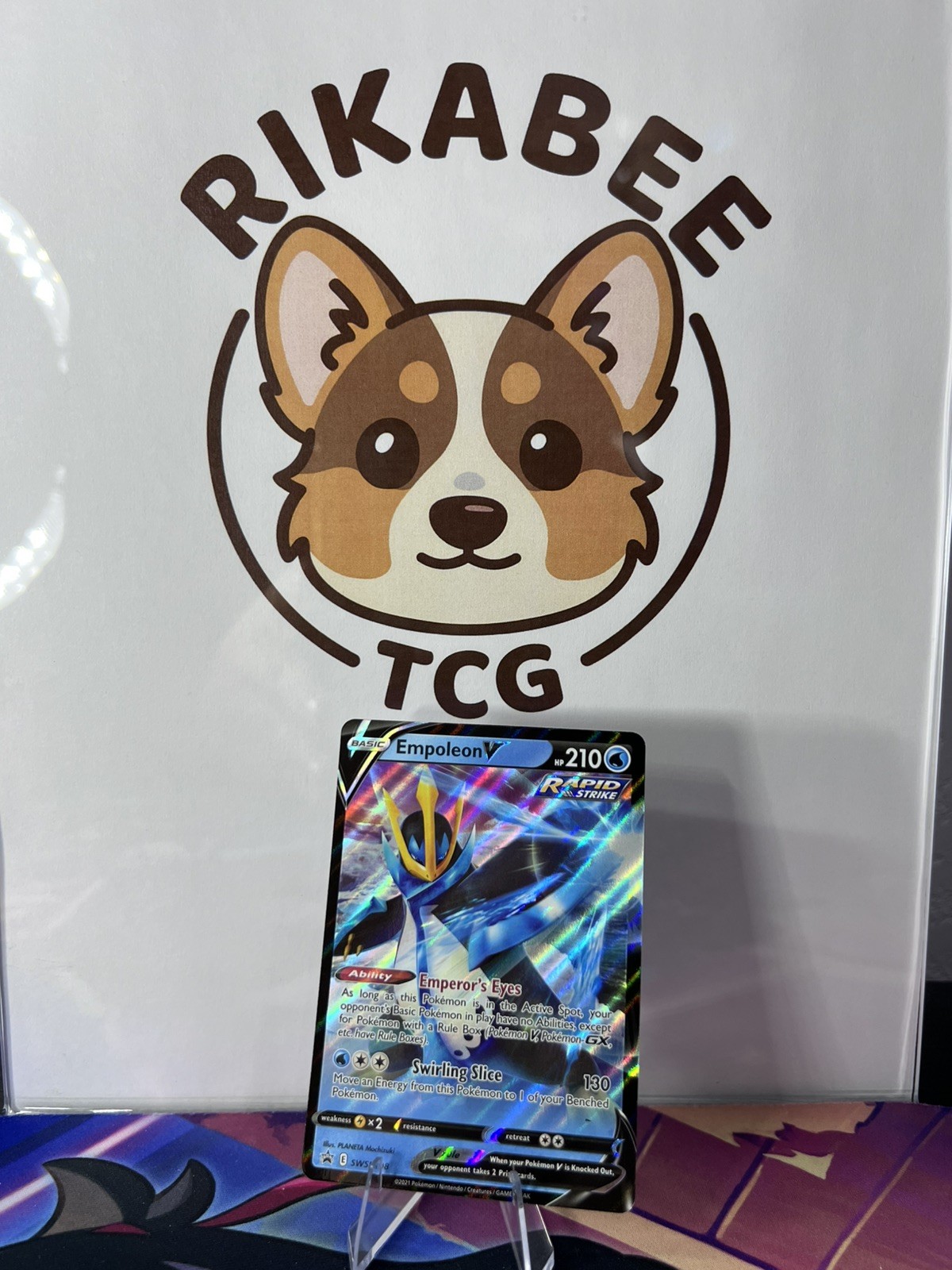 Pokemon Empoleon V SWSH108 Black Star Promo NM