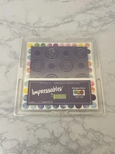 Gelli Arts  Gelli Plate Gel Press Impressables 7"x7" Embossed Gel Plate by UK J