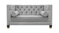 Chesterfield Designer Sofa Zweisitzer Couch Wohnzimmer Luxus Einrichtung