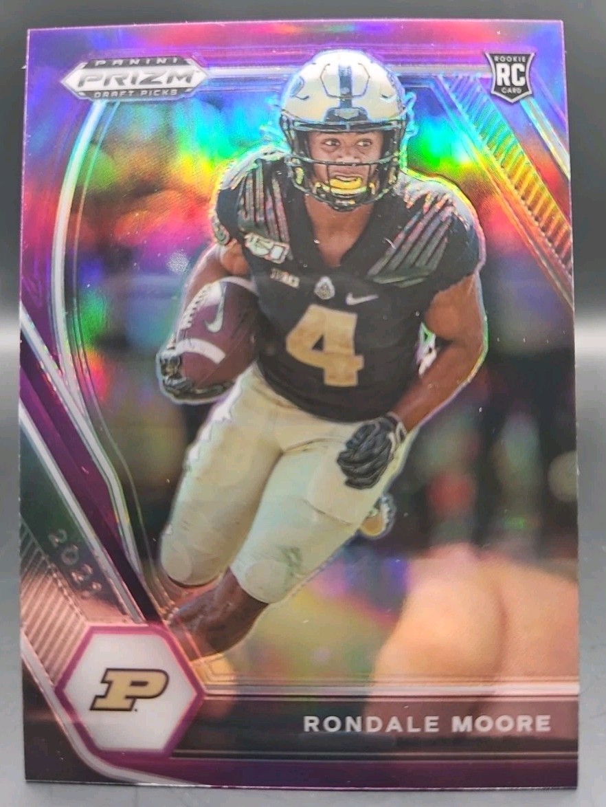 2021 Panini Prizm Draft Picks Rondale Moore RC 74/75 Purdue Boilermakers #129