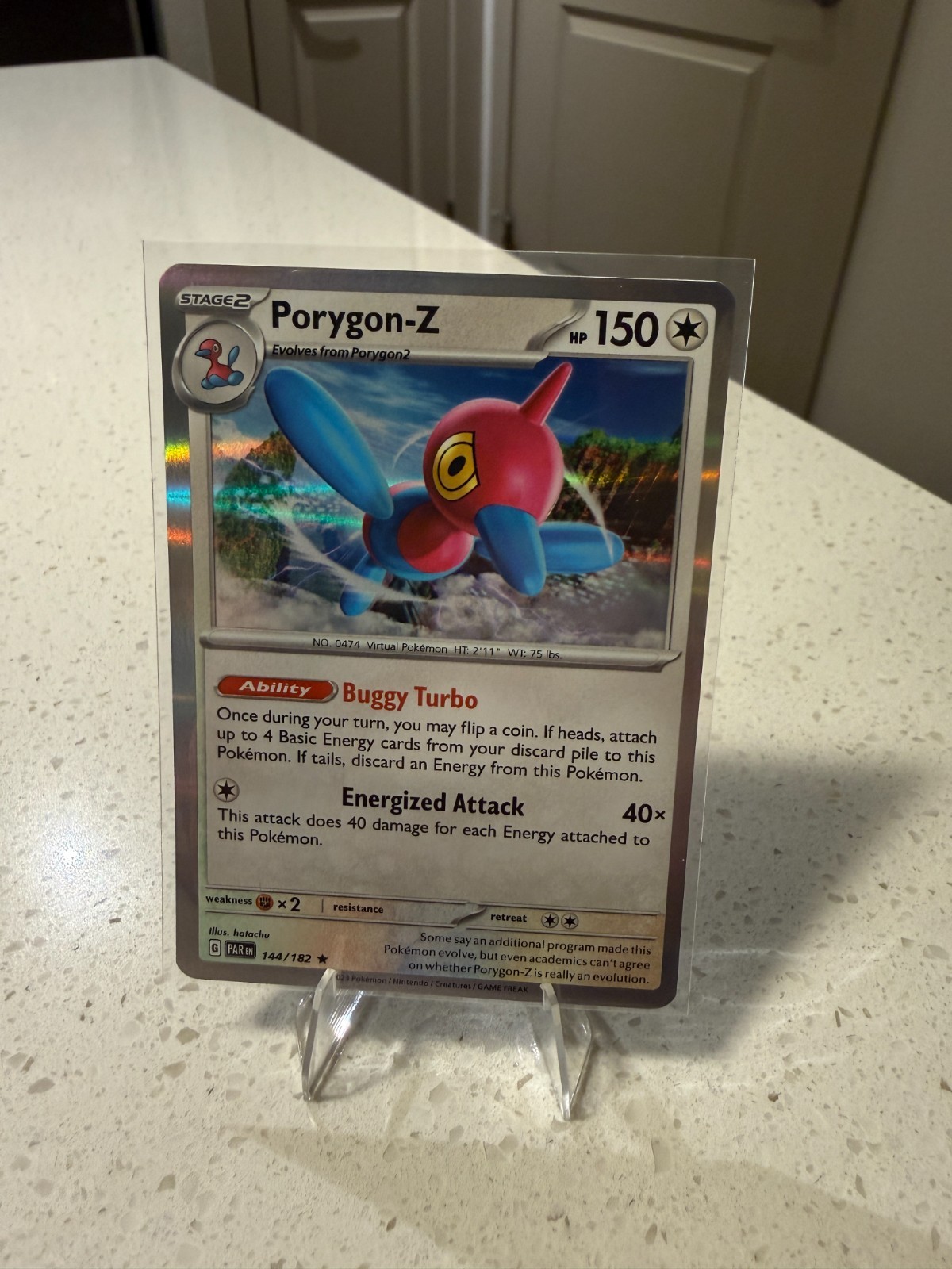 Porygon-Z - (Cosmos Holo) 144/182 Miscellaneous Cards & Products Holo