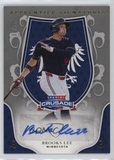 2024 Panini Crusade Apprentice Signatures Silver 9/99 Brooks Lee Auto 00em