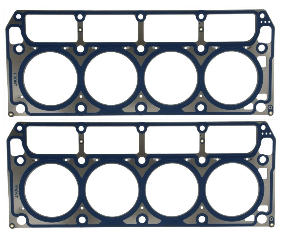 Par de juntas de culata Mahle 54445 MLS 6,0 L L LQ4 LQ9 incluye cabezales con muescas 1999-07 Foto 2 de 3