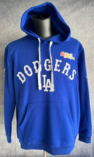Dodgers LA MLB 2024 World Series Champion Men'e Hoodie Jacket Size Medium EUC