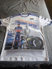 Takuma Sato 2 Time Indy 500 Winner Jersey Size L