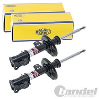 2X Magneti Marelli Gasdruck StoßDÄMpfer Satz Vorne Passend FÜR Abarth Grande