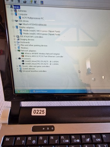 eMachines eM250 Windows XP Atom N270 1.6GHz 1GB RAM 160GB HDD 10.1" Untested - Picture 4 of 15