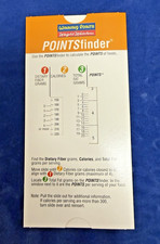 Weight Watchers Winning Points Finder Slide Calculator Year 2000 NEW