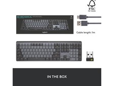 MX Mechanical Wireless Illuminated Performance Keyboard, Linear Logitech