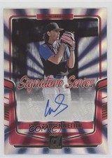 2024 Panini Donruss Signature Series Laser Cole Schoenwetter #SS-CS Auto n0c