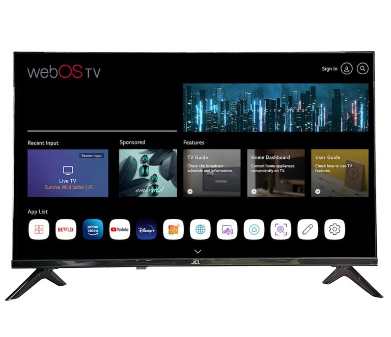 Jcl TV LED 32"" JCL32RWHD HD SMART TV WIFI DVB-T2 WEBOS