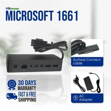 Original Microsoft Surface Docking Station 1661 OEM PD9-00003 w/AC Adapter 90W
