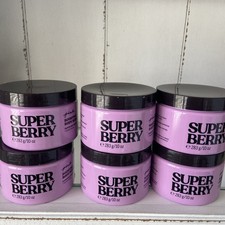 6 X Victoria's Secret Pink Super Berry Body Scrub 10 Oz