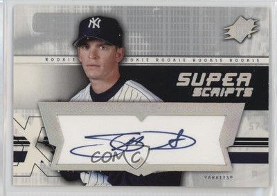 2004 SPx Super Scripts Rookie Auto Scott Proctor #SU-SP Auto 2f0