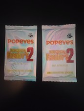 FNAF 2 x POPEYES Stickers  2 Pack Bundle TWO UNOPENED, FULL PACKS 
