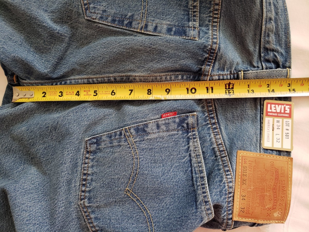 LEVI'S 1954 501z xx LVC Vintage Clothing MADE in JAPAN Selvedge