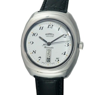 Auguste Reymond Herren automatische Day-Date Uhr weißes Zifferblatt aus Japan