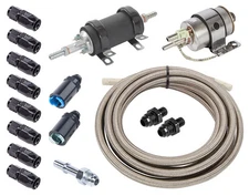 JEGS 159001K GM LS-Series Style Fuel System with Hi-Pressure Inline Fuel Pump