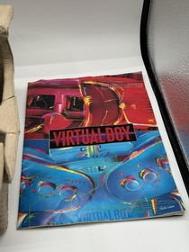 Nintendo Virtual Boy Console - Red and Black! With AC Adaptor Set! Tested Works!