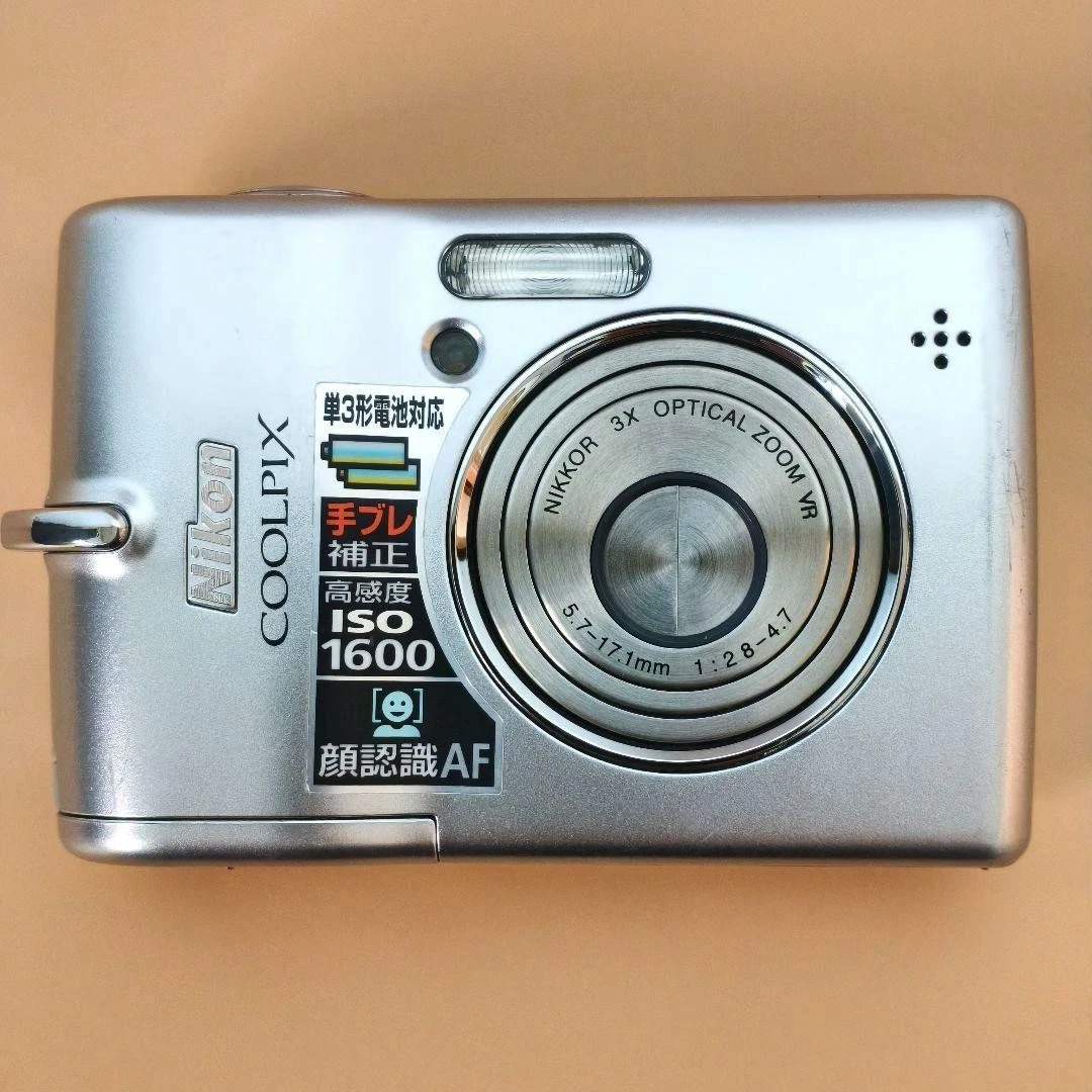 Nikon ニコン COOLPIX L12 シルバー 単3電池 平成 レトロ 【公式通販】