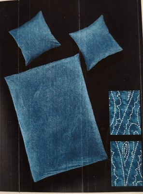 Bierbaum Bettwäsche Lagoon bügelfrei Mako-Satin 2 x 80x80 + 1 x 200x200 cm