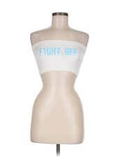 Zenana Outfitters Women White Tube Top One Size