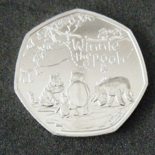 50p COIN 2022 WINNIE THE POOH AND FRIENDS ROYAL MINT BU