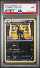 2012 POKEMON BLACK & WHITE DRAGONS EXALTED #75 HOUNDOOM-REVERSE FOIL PSA 9 on eBay