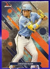 2025 Topps Finest - Christian Yelich Common #89 - Milwaukee Brewers