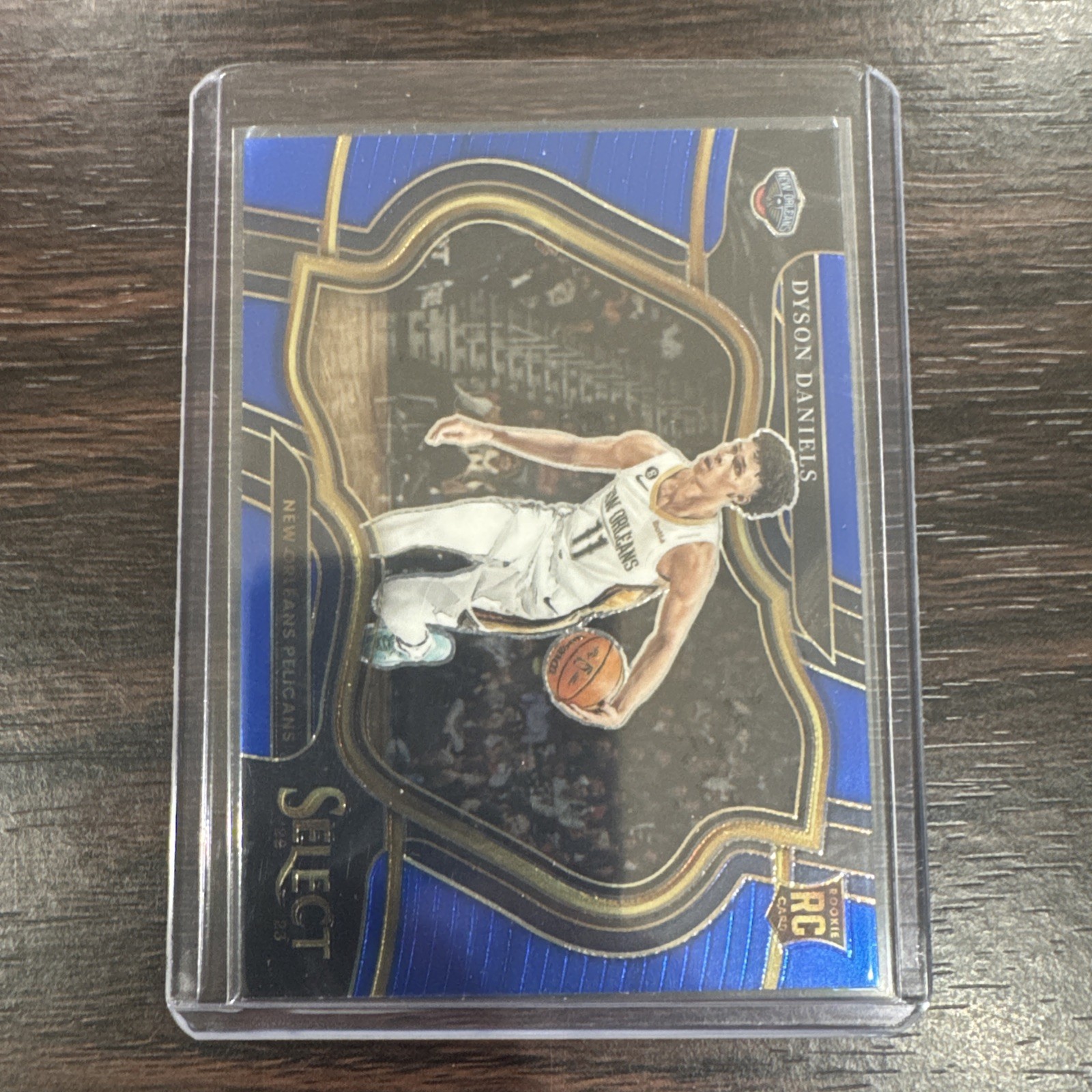 2022-23 Panini Select - Courtside Dyson Daniels #271 Blue Prizm (RC)