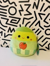 Squishmallows 7.5-inch Jean The Apple Juice Kawaii Food With Tags New Drink