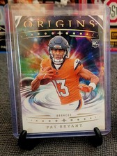 panini origins 2025 rookie pat bryant denver broncos #121 football card