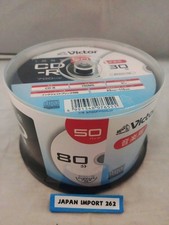 Victor Single Recording CD-R Audio 80min White Printable AR80FP50SJ2 50 Disk