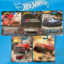 Hot Wheels Premium / Car Culture Mixed Lot of 5 New