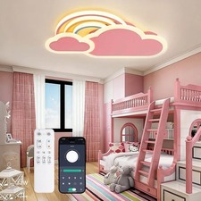 LED Deckenleuchte Dimmen Deckenlampe Deckenleuchte  Kinder Wolken Deckenleuchte