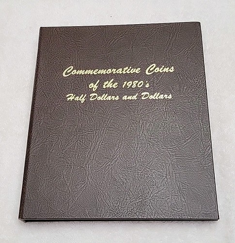 Dansco Coin Album Commemorative Coins of The 1980's, No coins