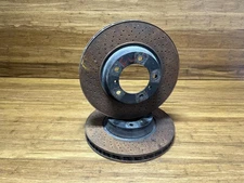 2017-2023 Porsche 911 Carrera Front Left & Right Brake Disk Rotors 37K OEM