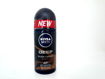 Nivea Men antiperspirant DEEEP Black Carbon Espresso 50ml/1.69 fl oz FREE SHIP